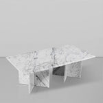 Verona Marble Coffee Table in White