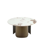 Monica Sintered Stone Top Coffee Table in Bronze
