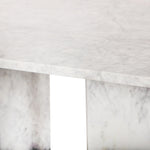 Verona Marble Coffee Table in White