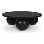 Spherical Marble Coffee Table (4 Boxes) in Black