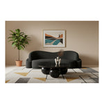Spherical Marble Coffee Table (4 Boxes) in Black