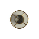 Glenn Sintered Stone Top Coffee Table in Gold