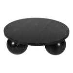 Spherical Marble Coffee Table (4 Boxes) in Black
