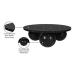 Spherical Marble Coffee Table (4 Boxes) in Black