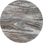 Spherical Marble Coffee Table (4 Boxes) in Brown
