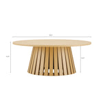 Layla Coffee Table in Light Oak