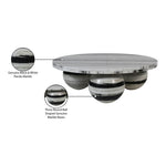 Spherical Marble Coffee Table (4 Boxes) in Panda