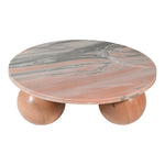 Spherical Marble Coffee Table (4 Boxes) in Pink