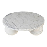 Spherical Marble Coffee Table (4 Boxes) in White
