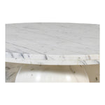 Spherical Marble Coffee Table (4 Boxes) in White