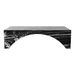 Palermo Marble Coffee Table in Black