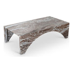 Palermo Marble Coffee Table in Brown