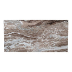 Palermo Marble Coffee Table in Brown