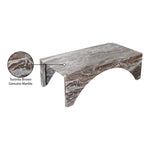 Palermo Marble Coffee Table in Brown