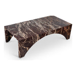 Palermo Marble Coffee Table in Cherry