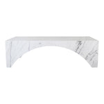 Palermo Marble Coffee Table in White