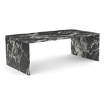 Vernazza Marble Coffee Table in Black