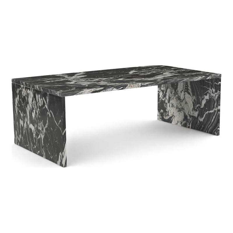 Vernazza Marble Coffee Table in Black