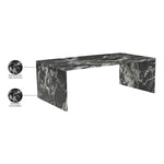 Vernazza Marble Coffee Table in Black