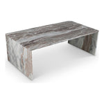 Vernazza Marble Coffee Table in Brown