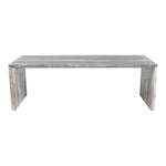 Vernazza Marble Coffee Table in Brown