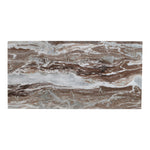Vernazza Marble Coffee Table in Brown