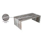 Vernazza Marble Coffee Table in Brown
