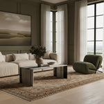Vernazza Marble Coffee Table in Panda
