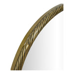 Avara Iron Mirror in Gold