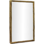 Avara Iron Mirror in Gold