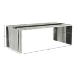 Vernazza Marble Coffee Table in Panda