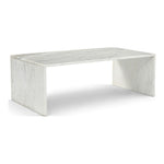 Vernazza Marble Coffee Table in White