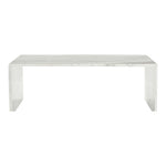 Vernazza Marble Coffee Table in White