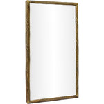 Avara Iron Mirror in Gold