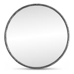 Avara Iron Mirror in Silver
