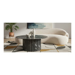 Genoa Marble Coffee Table in Black