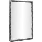 Avara Iron Mirror in Silver