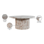 Genoa Marble Coffee Table in Cream