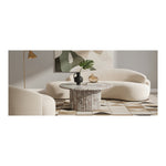 Genoa Marble Coffee Table in Brown