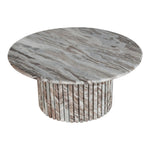 Genoa Marble Coffee Table in Brown