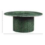 Genoa Marble Coffee Table in Green