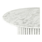 Genoa Marble Coffee Table in White