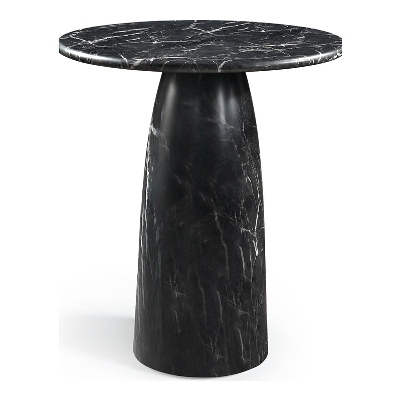 Cosenza Concrete Indoor/Outdoor Counter Height Table in Black