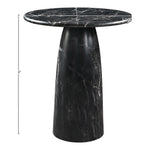 Cosenza Concrete Indoor/Outdoor Counter Height Table in Black