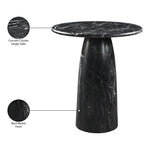 Cosenza Concrete Indoor/Outdoor Counter Height Table in Black