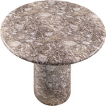 Cosenza Concrete Indoor/Outdoor Counter Height Table in Brown