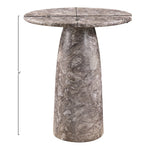 Cosenza Concrete Indoor/Outdoor Counter Height Table in Brown