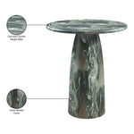 Cosenza Concrete Indoor/Outdoor Counter Height Table in Green