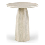 Cosenza Concrete Indoor/Outdoor Counter Height Table in Travertine