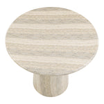 Cosenza Concrete Indoor/Outdoor Counter Height Table in Travertine